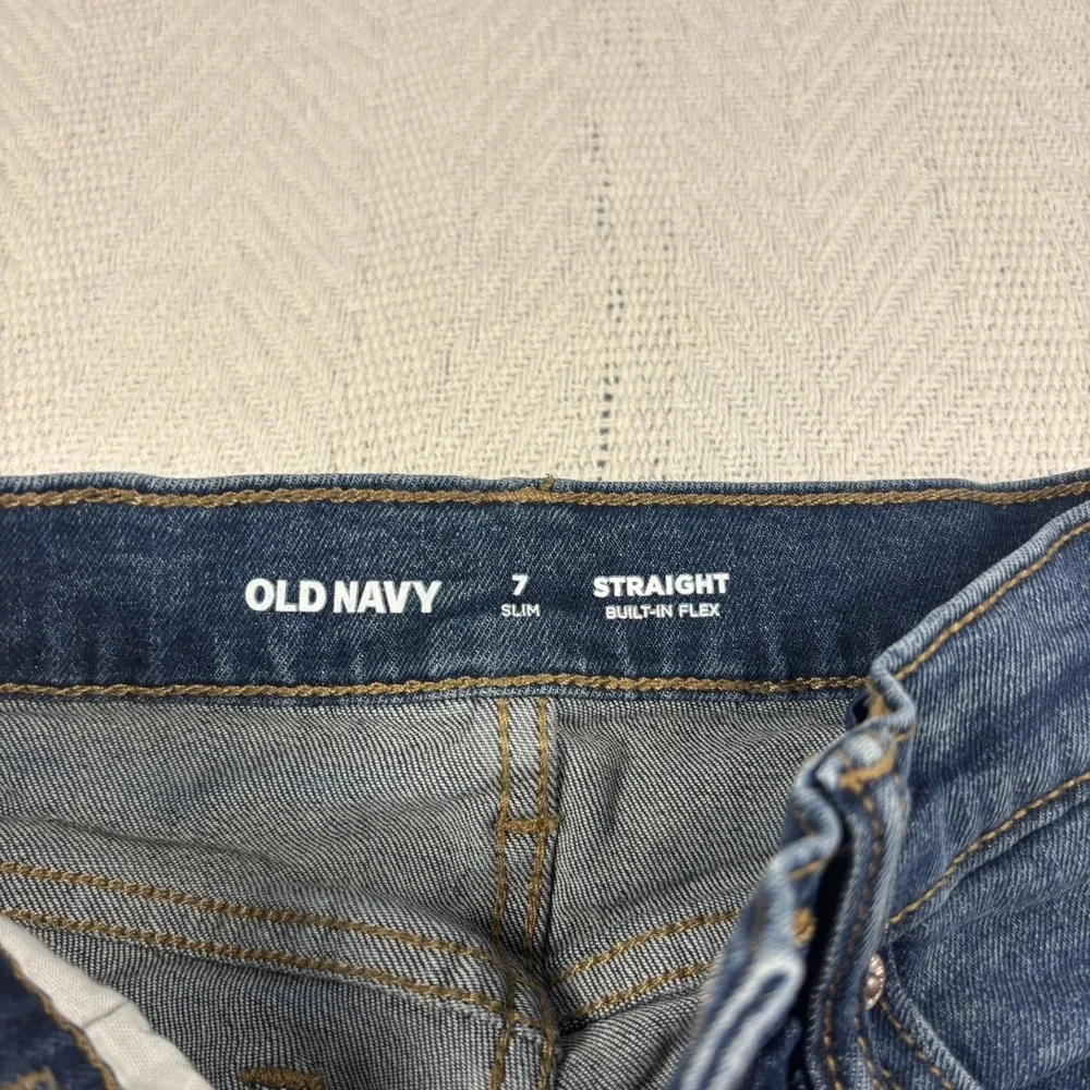 Old Navy Boy's Built-in Flex Straight Jeans Size 7